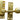 Frelan Hardware - Jedo Quadrant Sash Fasteners - 70mm x 20mm; #finish_polished-brass