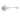 Frelan Hardware - Jedo Comet Door Handles - Pair; #finish_satin-chrome