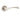 Frelan Hardware - Jedo Comet Door Handles - Pair; #finish_satin-nickel