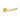 Frelan Hardware - Jedo Classic Door Handles on Rose - Pair; #finish_satin-brass