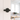Frelan Hardware - Jedo Bloom Door Handles on Rose - Pair; #finish_black