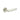 Frelan Hardware - Jedo Hex Door Handles on Rose - Pair; #finish_satin-nickel