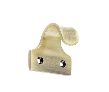 Frelan Hardware - Jedo Brass Sash Lifts - 50mm; #finish_antique-brass