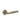 Frelan Hardware - Jedo Bari Knurled Door Handles on Rose - Pair; #finish_antique-brass