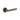 Frelan Hardware - Jedo Bari Knurled Door Handles on Rose - Pair; #finish_dark-bronze