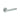Frelan Hardware - Jedo Bari Knurled Door Handles on Rose - Pair; #finish_polished-chrome