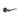 Frelan Hardware - Jedo Geo Door Handles on Rose - Pair; #finish_dark-bronze