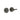 Frelan Hardware - Jedo Bari Knurled Turns & Releases - 50mm; #finish_black-nickel