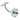 Frelan Hardware - Jedo Solid Brass Handrail Brackets - 75mm; #finish_polished-chrome