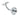 Frelan Hardware - Jedo Solid Brass Handrail Brackets - 75mm; #finish_polished-chrome