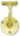 Frelan Hardware - Jedo Brass Handrail Bracket - 75mm