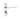 Frelan Hardware - Lorenzo Kontrax Suite Door Handles - Pair - Bathroom