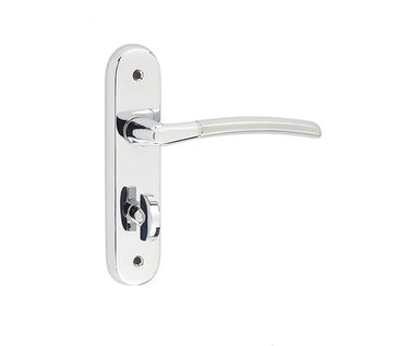 Frelan Hardware - Lorenzo Kontrax Suite Door Handles - Pair - Bathroom