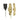 Frelan Hardware - Jedo Narrow Fitch Fasteners - 65mm - Lockable; #finish_polished-brass