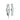 Frelan Hardware - Jedo Narrow Fitch Fasteners - 65mm - Non Lockable; #finish_satin-chrome