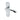 Frelan Hardware - Broadway Suite Door Handles - Pair - Lock; #finish_polished-chrome