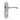 Frelan Hardware - Broadway Suite Door Handles - Pair - Lock; #finish_satin-chrome