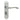 Frelan Hardware - Broadway Suite Door Handles - Pair - Bathroom; #finish_satin-chrome