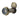 Frelan Hardware - Jedo 180 Degree Door Viewer - Fire Rated - 50-70mm; #finish_antique-brass
