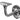 Frelan Hardware - Jedo Zinc Handrail Brackets - 70mm; #finish_polished-chrome