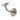 Frelan Hardware - Jedo Zinc Handrail Brackets - 70mm; #finish_satin-nickel