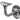 Frelan Hardware - Jedo Zinc Handrail Brackets - 80mm; #finish_polished-chrome