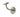 Frelan Hardware - Jedo Zinc Handrail Brackets - 80mm; #finish_satin-nickel