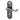 Frelan Hardware - Turnberry Suite Door Handles - Pair - Lock; #finish_pewter