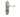 Frelan Hardware - Turnberry Suite Door Handles - Pair - Bathroom; #finish_pewter