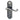 Frelan Hardware - Turnberry Suite Door Handles - Pair - Latch; #finish_pewter