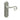Frelan Hardware - Royal Suite Door Handles - Pair - Latch; #finish_pewter