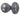 Frelan Hardware - Jedo Ball Mortice Door Knobs - Pair; #finish_pewter