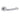 Frelan Hardware - Round Bar Aluminium Door Handles on Rose - Pair; #finish_f2-finish