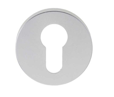 Frelan Hardware - Raised Aluminium Escutcheon - F2 Finish - 50mm x 10mm - Euro Profile; #finish_satin-anodised-aluminium