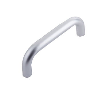 Frelan Hardware - D Shape Aluminium Pull Handle - 150mm x 19mm dia. - Single - Bolt Through; #finish_satin-anodised-aluminium