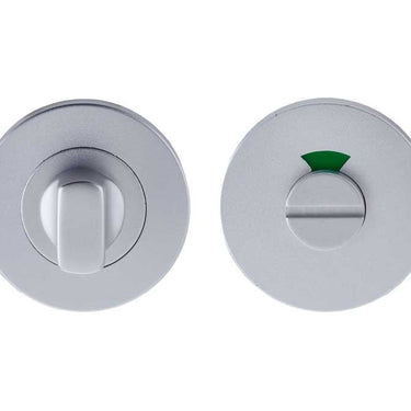 Frelan Hardware - Aluminium Turn & Release - F2 Finish - 50mm - With Indicator; #finish_satin-anodised-aluminium
