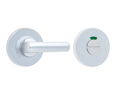 Frelan Hardware - Aluminium Easy Turn & Release - F2 Finish - 50mm - With Indicator; #finish_satin-anodised-aluminium