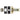 Eurospec - Bolt Through Magnetic Tubular Latch - Squared Plate - 76mm / 57mm Backset; #finish_matt-black
